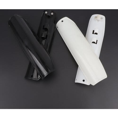 Dirt Pit Bike Plastic Cover Front fork guard For CRF70 KLX110 Kayo 140 BSE PH07 Apollo 125CC front shock shield White Black