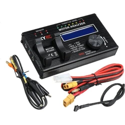 SKYRC BMA-01 Brushless Motor LCD Analyzer KV Voltage BPM AMP Timing Checker