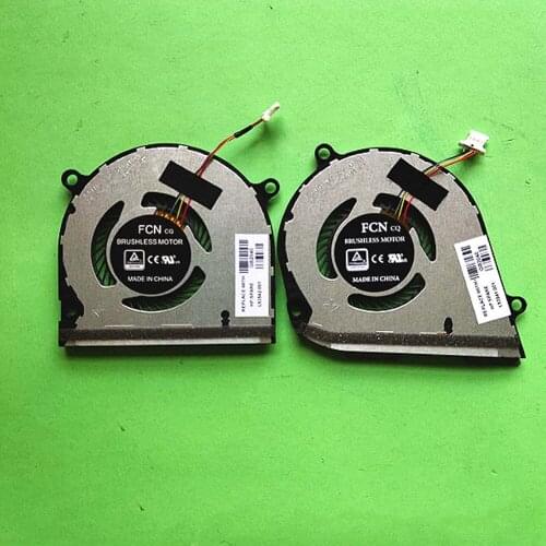 Original CPU/GPU Cooling Fan Graphics Card Cooler for HP 15-DS DR TPN-W142 W143 L53541-001 L53542-001 Laptop Repair Part