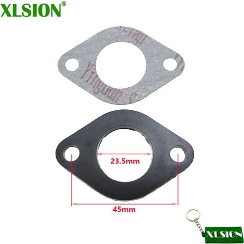 XLSION 23mm Mainfold Intake Pipe Gasket For Chinese GY6 125cc 150cc Moped Scooter ATV Go Kart 110cc 125cc Pit Dirt Bike ATV Quad