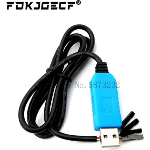 1PCS PL2303 TA USB TTL RS232 Convert Serial Cable PL2303TA Compatible with Win7 Win8 Win10 vista