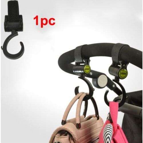 1pc Baby Hanger Baby Bag Stroller Hooks Pram Rotate 360 Degree Cart Hook Accessories