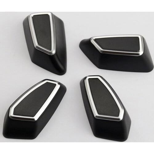 Car Styling Seat Adjustment Button Cover Trim For BMW 1 Series 3 Series f30 4 Series 5 Series X3 f25 X5 f15 X6 f16 Accessories