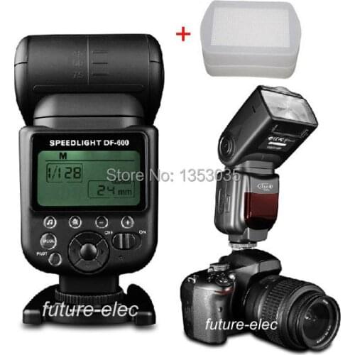 Free Shipping STANDER DF-600 Flash Light Speedlight Speedlite for Canon Rebel SL1 T3 XS T5i T4i T3i T2i T1i XSi XTi XT /YN-560II