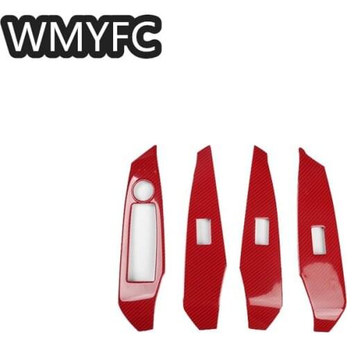 Door Handle Holder Window Lift Button Switch Decoration Panel Cover Trim Interior For Mazda 6 Sedan & Wagon 2014 2015 2016 2017