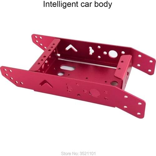 Fsum Intelligent car chassis aluminum alloy chassis robot intelligent fuselage compatible WITH UNO compatible with Mbot