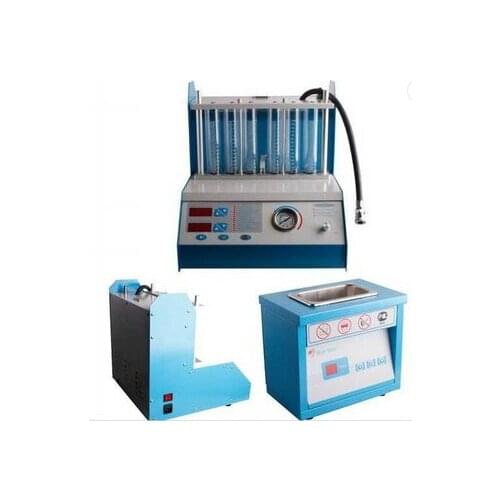 Gasonline Nozzle Cleaner Fuel Injectors Car Motorcycle Auto Ultrasonic Injector Cleaning Tester Machine as good as CNC602A