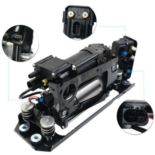 AP03 Air Suspension Compressor w/ Bracket&Valve Block Fit For BMW 5 F11 ,7 F01 F02 F04 37206784137, 37206789165