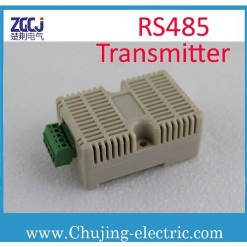 Din type Mini Temperature and humidity transmitter with RS485 communication 9-24V DC Temperature and humidity sensor with RS485