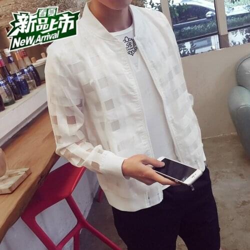 Hot Mens Jackets New Summer Sun For Protection Clothing Male Slim Ultra Thin Breathable Skin Sunscreen Men Jacket Coat S-4xl