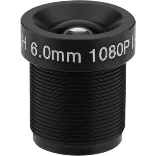 6mm CCTV Camera Lens 2 Million Pixels 24-hour Protection IR Security Camera Lens with 58 Degrees