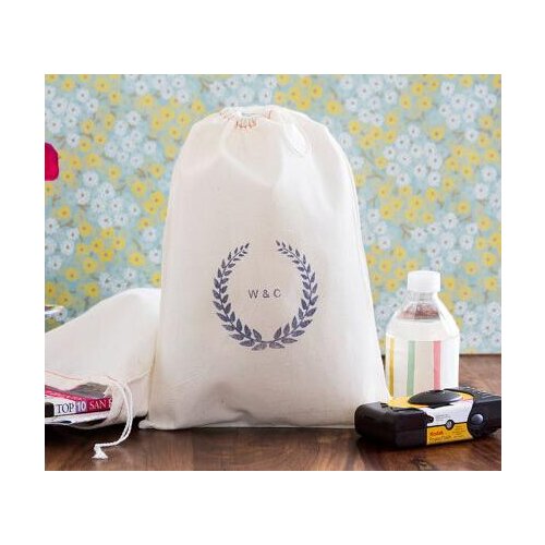 Personalized Laurel Wreath wedding Hangover Kit favor gift Welcome Bags Bachelorette bridal shower Cactus party gift bag