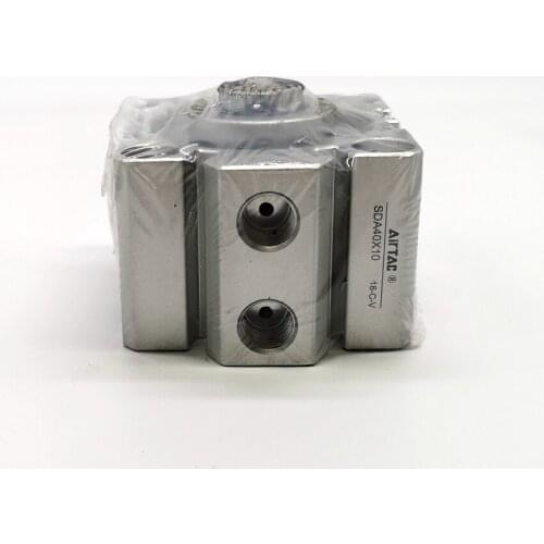 AirTAC Pneumatic Air Cylinder SDA40x10 Bore 40mm Stroke 10mm Compact Cylinder