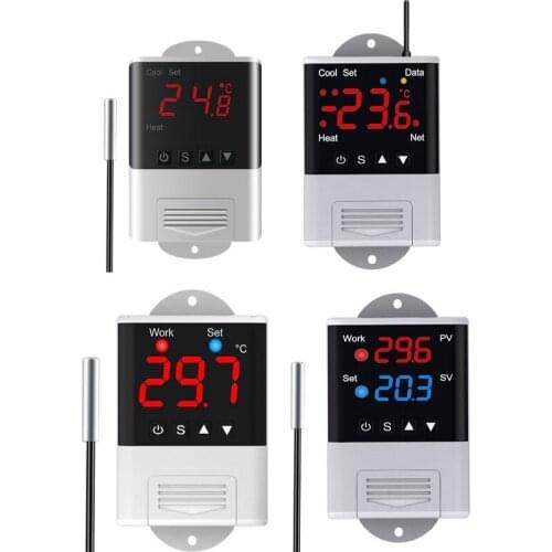 110V-230VAC 10A wifi version/conventional version temperature controller 2-way heating and cooling Ouput digital thermostat