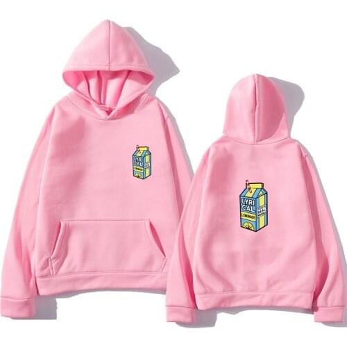 2021 New Hoodie Lyrical Lemonade Real Music Funny Printed Fleece Sweatshirt Men Women Spring Winter Casual Pullover Sportswear