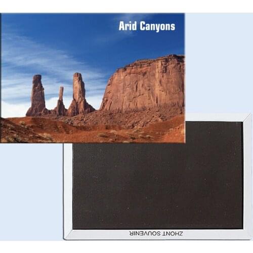 Arid Canyons in USA 24324 Fridge Magnet