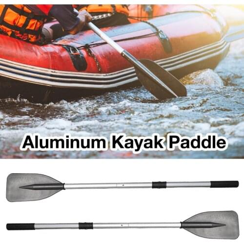 1 Pair Kayak Paddle With Pinball Circlips Aluminum Alloy Thickened Plastic Inflatable Boats Oar Kayak Boat Kayak Accessories