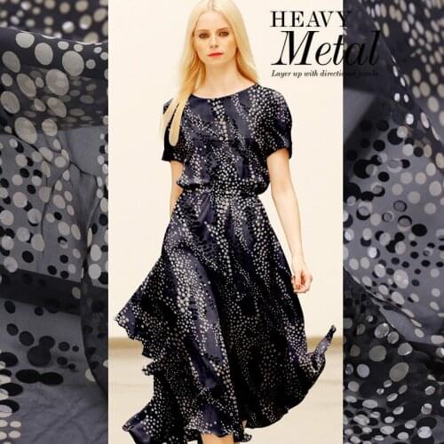 138cm wide burnout silk fabric meter hollow clothing cheongsam dress silk fabric 8mm rayon fabric wholesale silk cloth