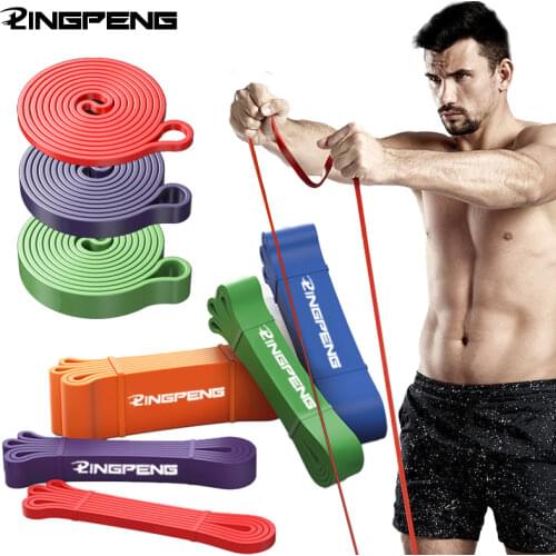 208cm Thick Stretch Resistance Band Sports Expander Elastic Pull Up Powerlifting Bands for Resistance Training and Workout