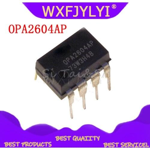 5pcs/lot DIP-8 DIP OPA2604AP OPA2604 dual op amp fever new original