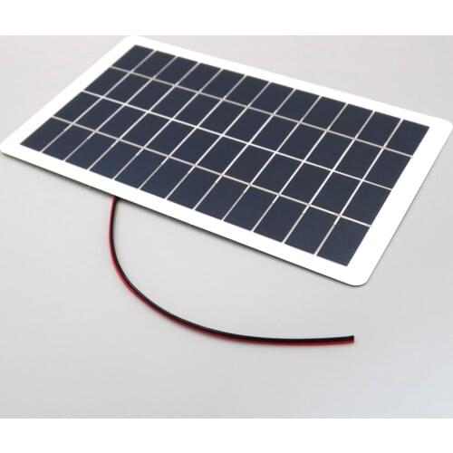 6 12 V DC Battery Charger 1000mA 1500mA Solar Panel Voltage Regulator Power Bank Outdoor Solar Cell 18650 3.7V 7.4V 12.6V