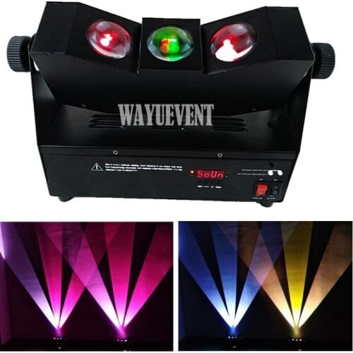 6pcs 3x10W Wireless Battery Up Light LED Wireless battery light Remote control wedding event powered changing stage lighting