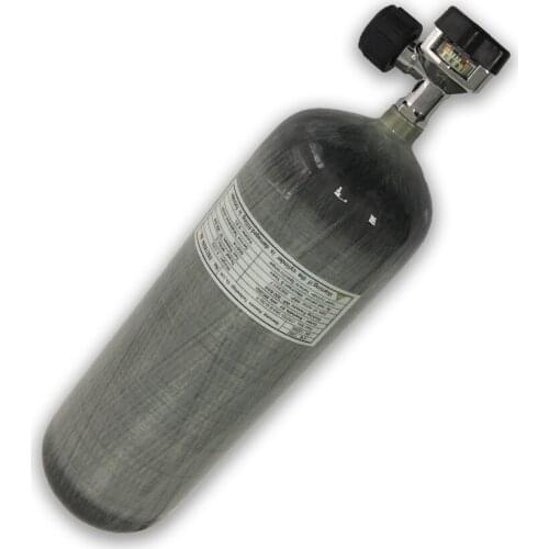 AC10921 9L Pcp Airforce Condor Bottle/Paintball Tank/High Pressure Cylinder 4500Psi Pcp Scuba Diving Gauge Valve Acecare