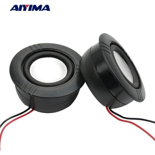 AIYIMA 2Pcs 61MM Portable Audio Full Range Speakers 4 Ohm 3W Loudspeaker DIY Home Theater Mini Sound Speaker
