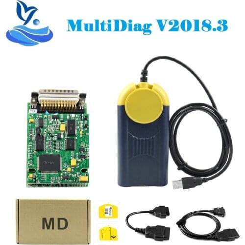 Actia Multidiag J2534 Multi-diag J2534 MultiDiag Access Pass-Thru OBD2 Device Multi Diag J2534 Diagnostic Tool