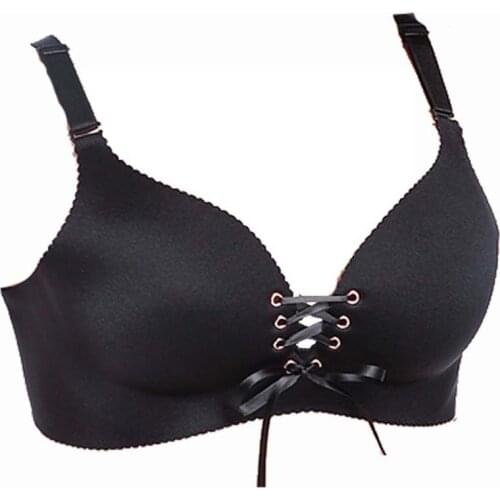 BRZFMRVL Sexy Adjustable Brassiere Seamless Bra For Women super Push Up Seamless Bra women sexy wireless bra lady lovely bra