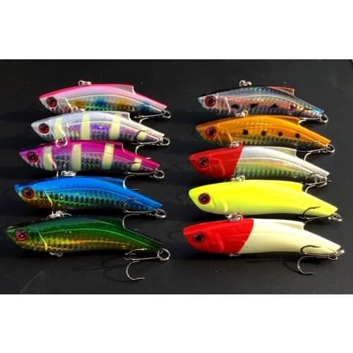 1 Piece Sale New Arrival Vibration VIB Lure Hard Bait Swimbait 9cm/35g Artificial Lures 10 Colors