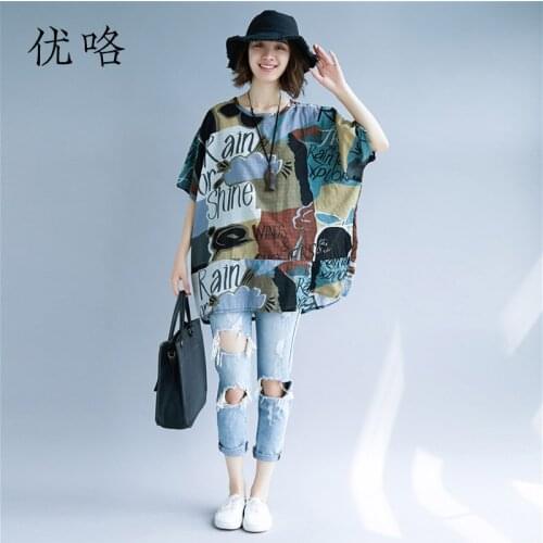 Женские футболки с принтом 欧化 (服饰) China At AliExpress