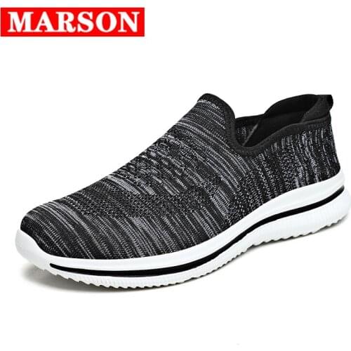 Summer Men Running Shoes Lightweight Breathable Sneakers for Men High Quality Male Footwear Plus Size Mens Flat Loafers Shoes