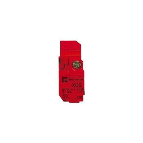 XCSA702 Metal safety switch XCSA - 2 NC + 1 NO - slow break - 1 entry tapped M20