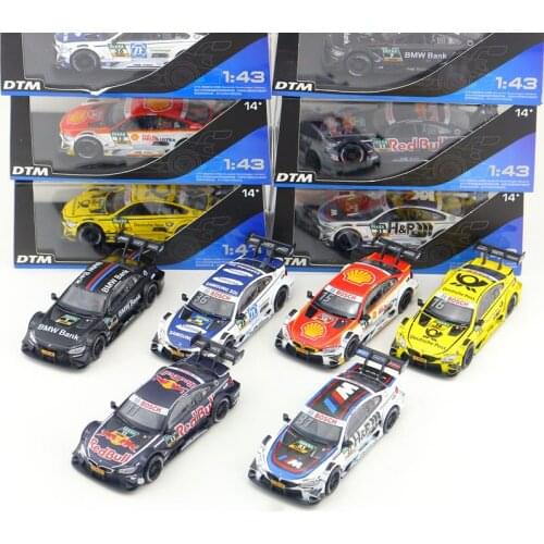 1:43 BMW M4 GTE Le Man Racing Diecast Vehicles Model Gift Cars For Kid Toy With display box Collection car model