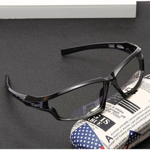 Anti-blue Protection Glasses Square Optical Prescription Myopia Computer Glasses Frame Women Men Anti Blue Sport Glasses Goggle