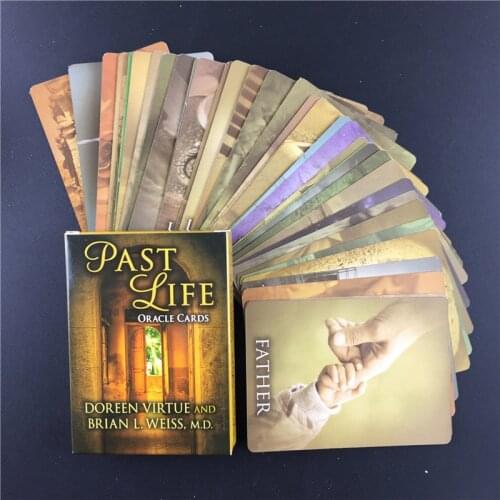 Full English Past Life Oracle Cards Tarot Cards Board Games Cards For Family Party Game