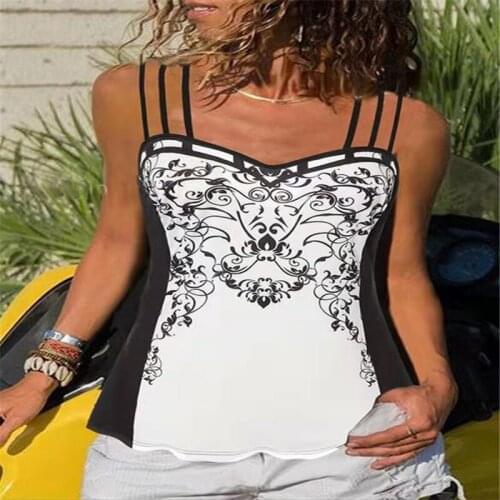 Casual Sleeveless Camis Vest Women Backless Summer Sexy Tank Tops Female Spaghetti Strap Party Black Vintage Crop Tops 2021