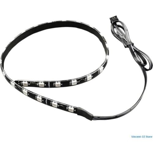 K92F Coolmoon LED Strip Lights Magnetic RGB Backlight PC Case Digital Lighting