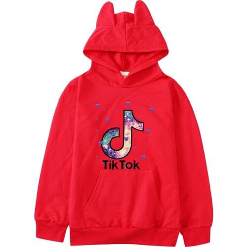 TIK TOK Baby girl autumn children long-sleeved cartoon casual 2-15 years old casual fashion baby trend multicolor sweater
