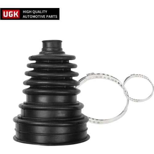Universal Outer CV Joint Boot Kit Stretch Driveshaft Silicone CV Boot +2*Clamps Car Accessories Brand New And High Quality