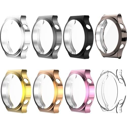 All-Around Protective Case Screen Protector Watch Protective Bumper Case Waterproof Frame Cover Shell for Huawei watch GT2 pro