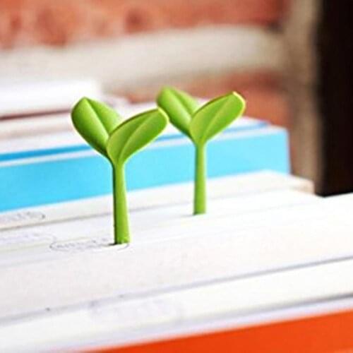 Bookmark Creative Cute Little Grass Bud Bookmark Silicone Stationery Book Marker