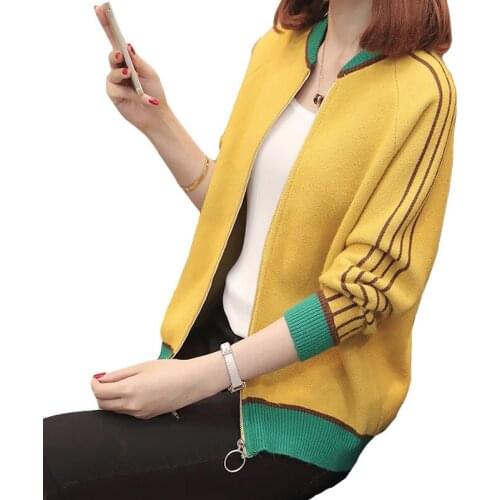 Short Cardigan Sweater Female 2019 Autumn Winter Women Long Sleeve Cardigan Sweater Knitted Cardigans For Women Sweater Coat L42