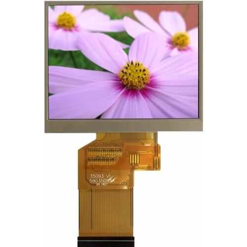 3.5 inch 320*240, ST7272A, high brightness IPS LCD with capacitive touch panel, Wide temperature 100% Compatible with LQ035NC111