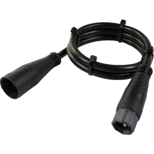 3-Pin 60cm Ebike Motor Extension Cable Waterproof Wheel Motor Extension Cable 1000W For Electric Bicycle Kit High Quality