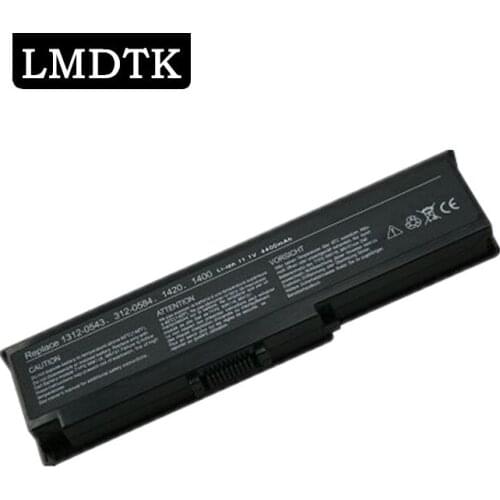 LMDTK New 6 CELLS Laptop Battery For Dell Inspiron 1420 Vostro 1400 PR693 FT080 WW116 free shipping