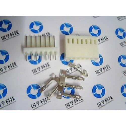 Free shipping KF2510 connector whole set , plug + straight needle base + terminal 7Pin 10set/lot