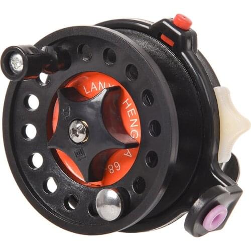 Black Fishing Reels Reel Fully Sealed Drag Machined Aluminium Alloy Right Left Hand Retrieve Fly Fishing Wheel Fishing Amazing