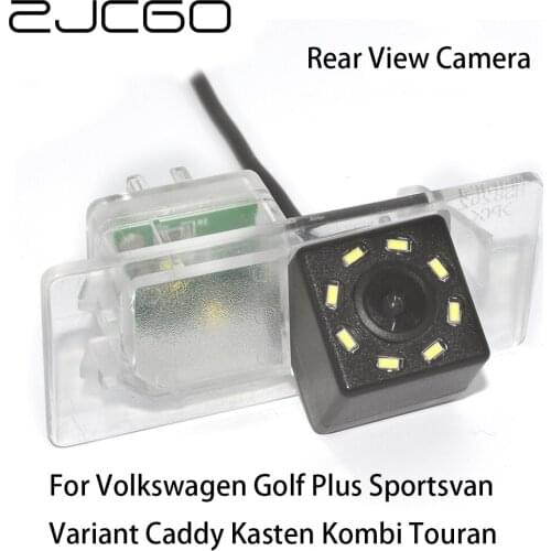 ZJCGO HD CCD Car Rear View Reverse Back Up Parking Camera For Volkswagen Golf Plus Sportsvan Variant Caddy Kasten Kombi Touran